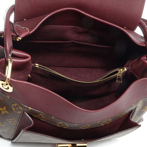 lv olympe monogram|LOUIS VUITTON Monogram Olympe Bordeaux .